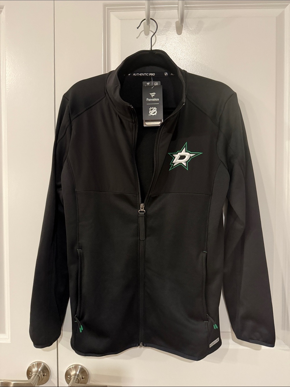 Fanatics Black Dallas Stars Lightweight Full-Zip Jacket